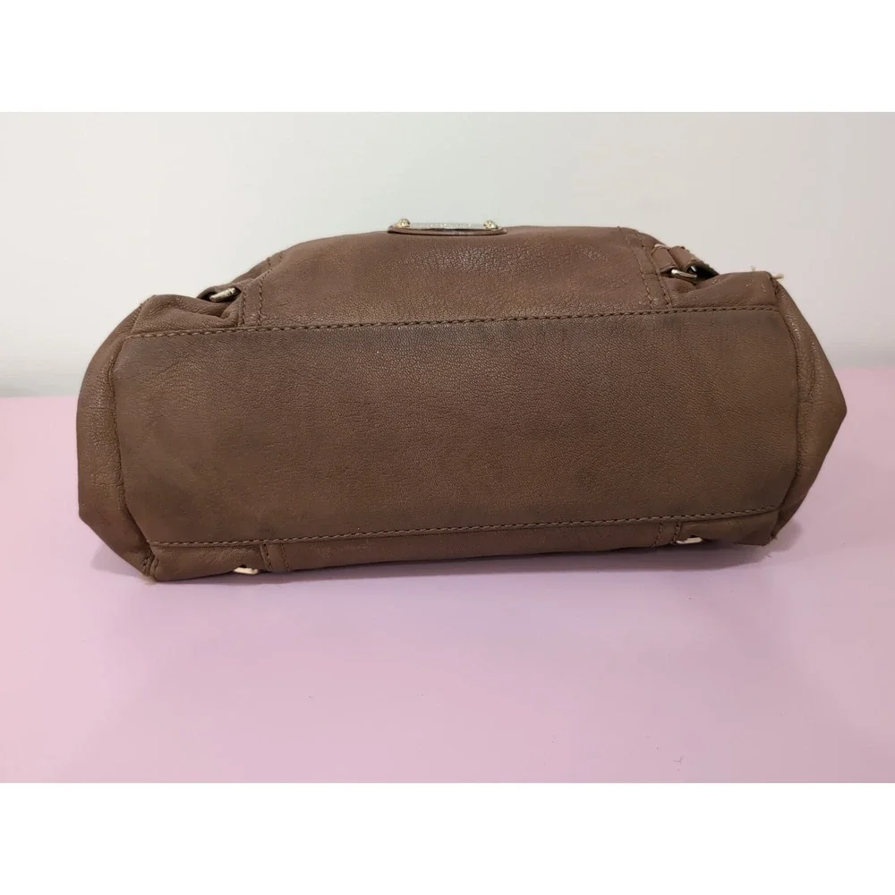 Michael Kors Tan/Carmel Leather Hobo Shoulder Bag